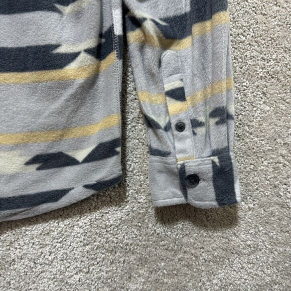 VTG 1946 Jacket NWT‎ Men's Large Gray Aztec Fleeece Full Zip Up Long Sleeve - Picture 11 of 12